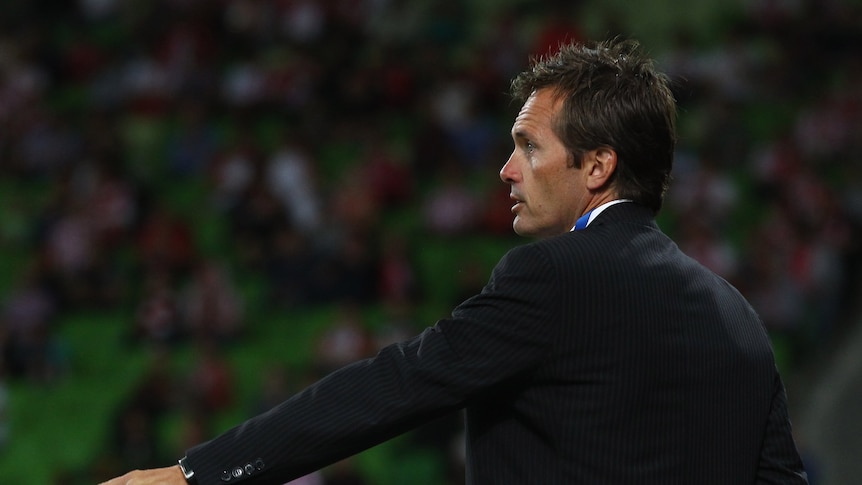 Mike Mulvey has been named as the new coach of A-League team Brisbane Roar.