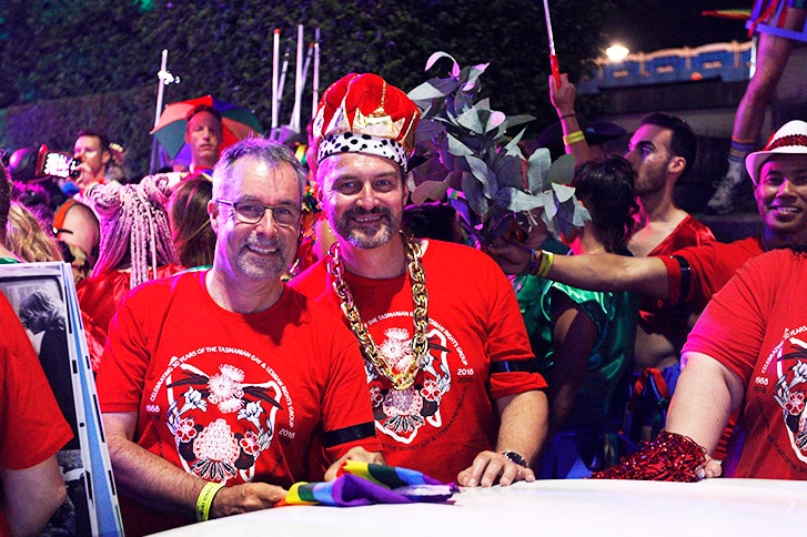 Tasmanian Mardi Gras contingent