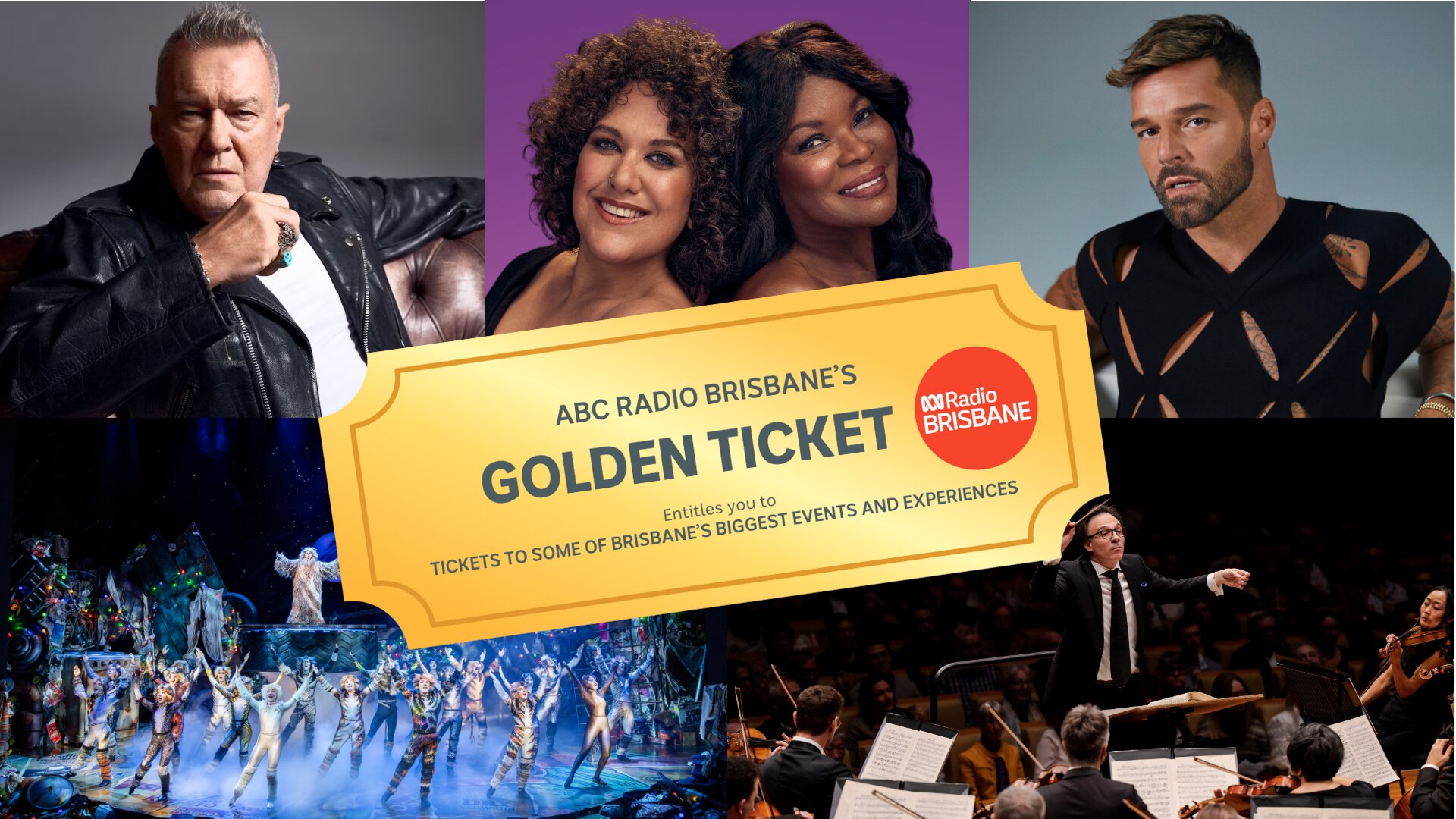 Jimmy Barnes, Marcia Hines with Casey Donovan, Ricky Martin, CATS: The Musical, QSO's Verdi Requiem