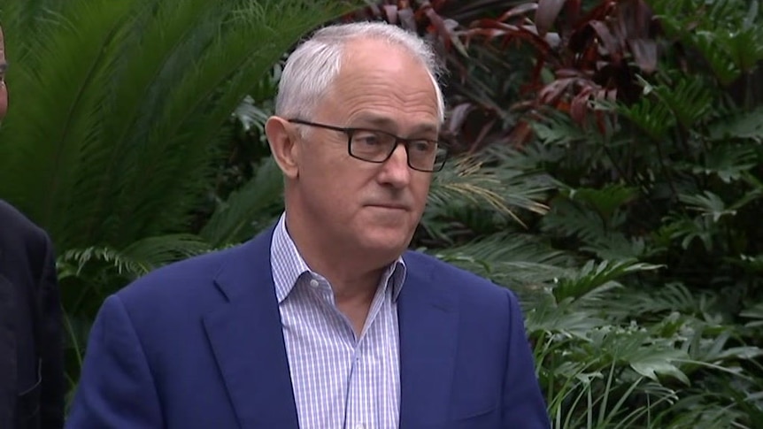 Malcolm Turnbull says modern China was founded with the words 'the Chinese people have stood up'.
