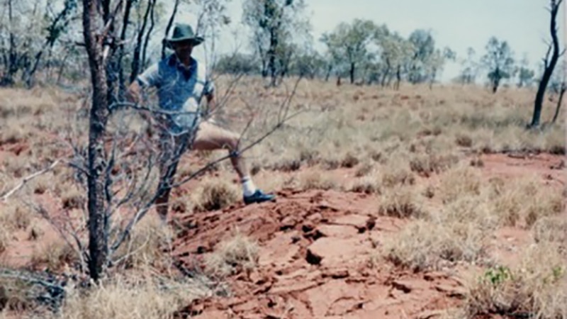 Earthquake damage at Tennant Creek in 1988.