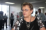 Lindy Chamberlain-Creighton arrives at Darwin Airport