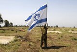 Israeli soldier in Golan Heights