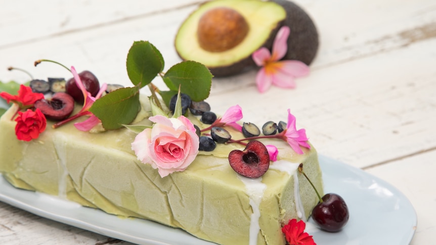 avocado ice cream cake
