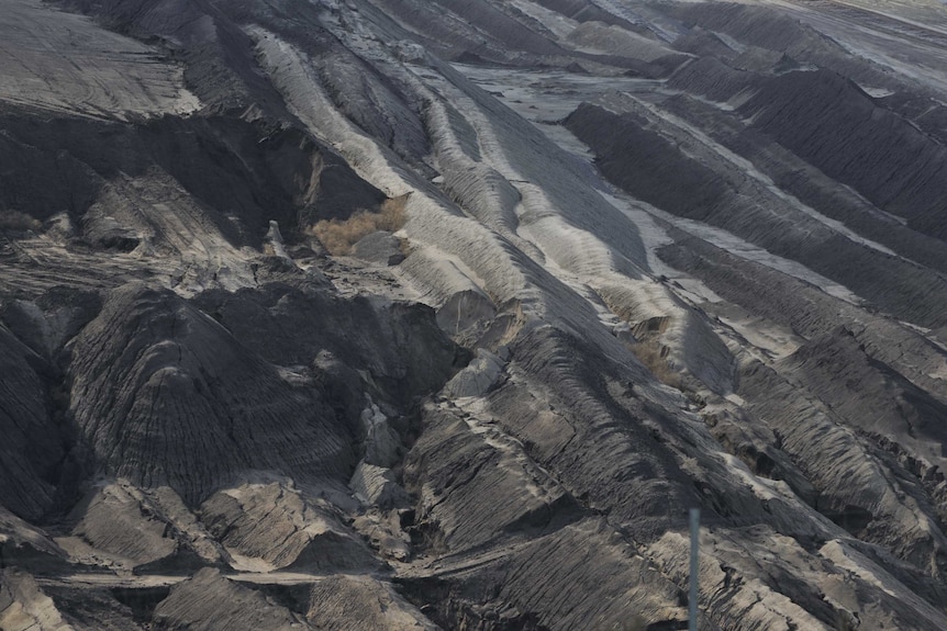 The Jänschwalde North open-cut brown coal mine, Lusatia, Germany