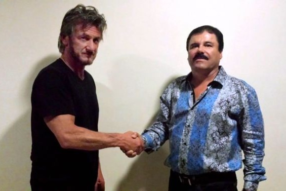 Actor Sean Penn met Joaquin "El Chapo" Guzman in October, a few months after the drug lord's escape from prison