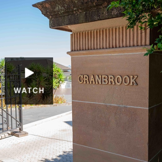 The grand front gates of Cranbrook private school. Has Video.