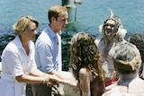 Terrific time: NSW Premier Kristina Keneally hosted a BBQ for Prince William on the harbour