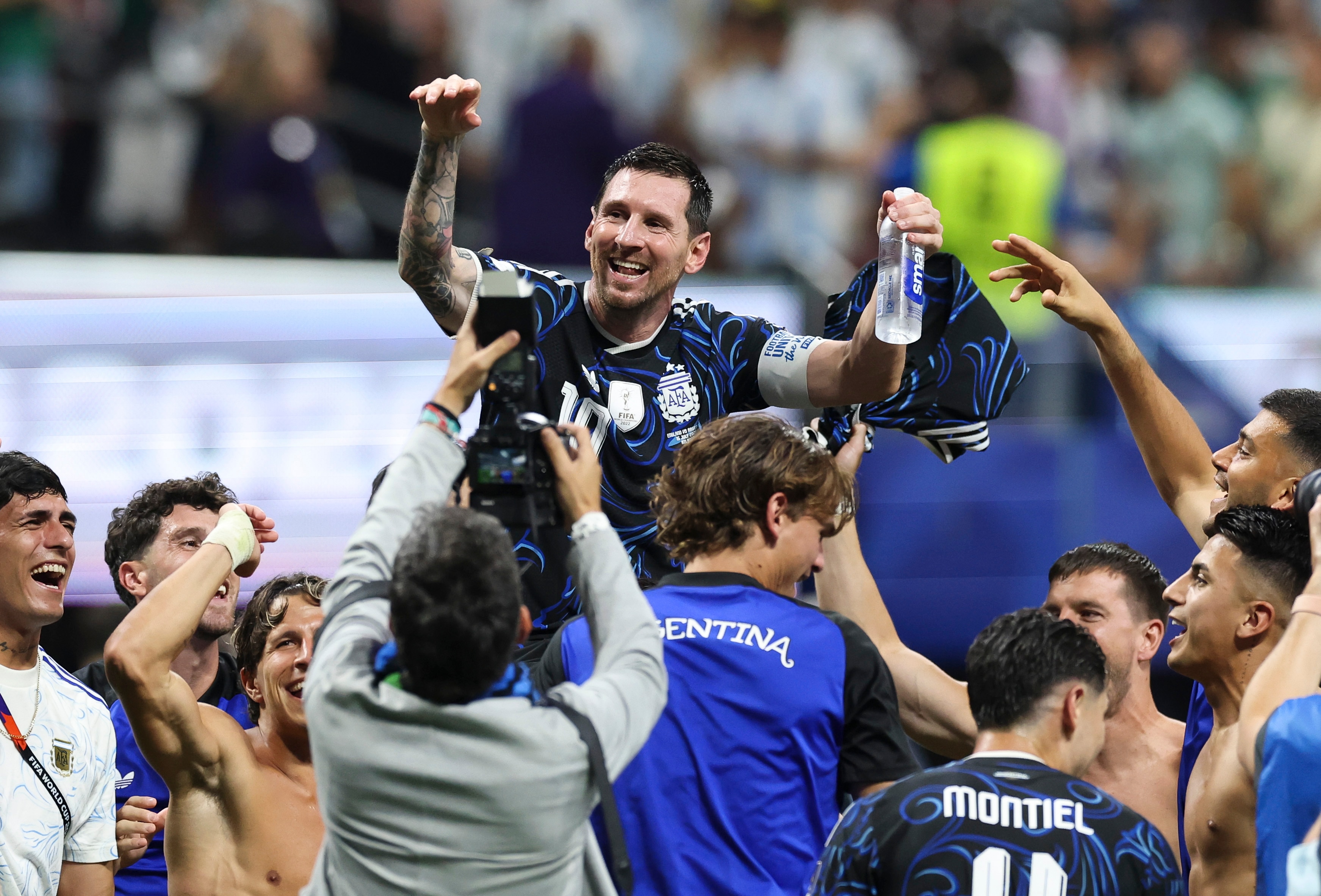 Backs against the wall, Messi weaves his magic to inspire Argentina