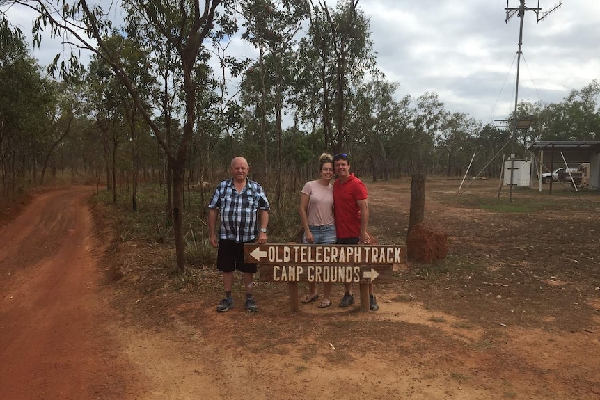 Gavin Bullas and his wife Michelle with Australian 4WD