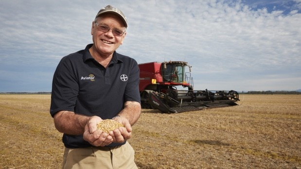 Grain grower Eric Watson