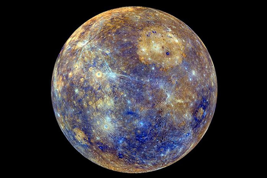 The planet Mercury