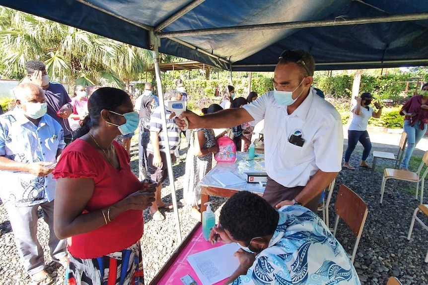 Fiji COVID vaccine hub