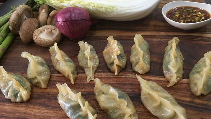 Japanese vegetable gyoza - ABC Everyday