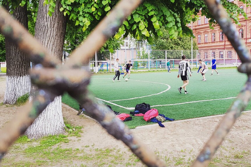 Football played in Kazan