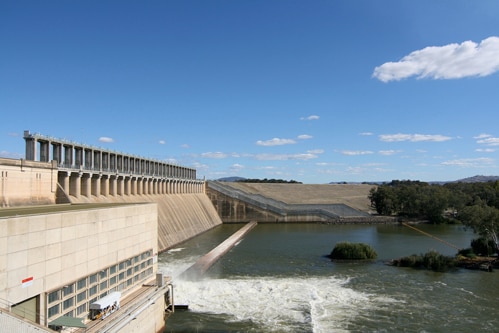 Hume Weir in NSW