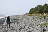 Search for debris on La Reunion