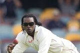 Gayle fields off his own bowling