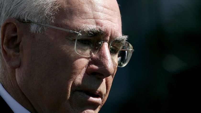 Mr Howard says he won't seek to shift responsibility for the decision to send troops to Afghanistan. (File photo)