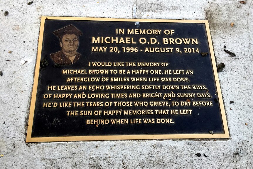 Michael Brown memorial