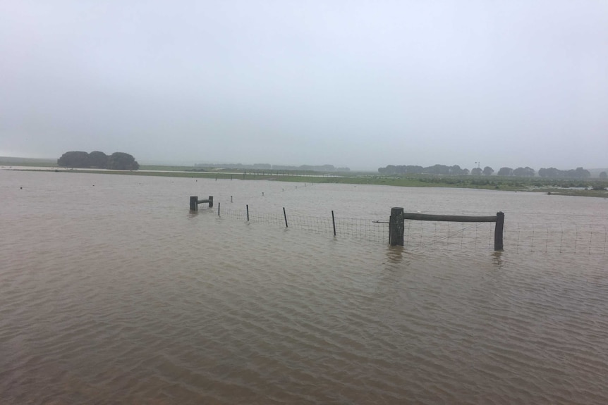 South Stirling farm under water