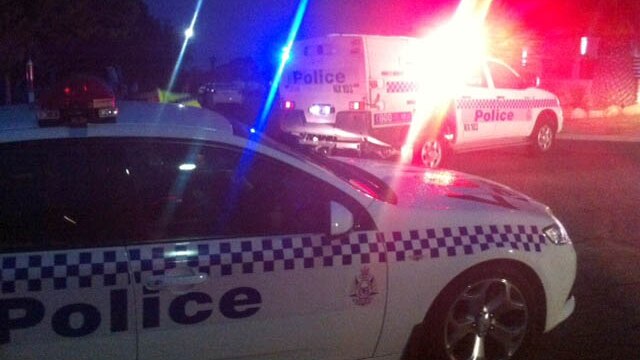 Police cars at Padbury