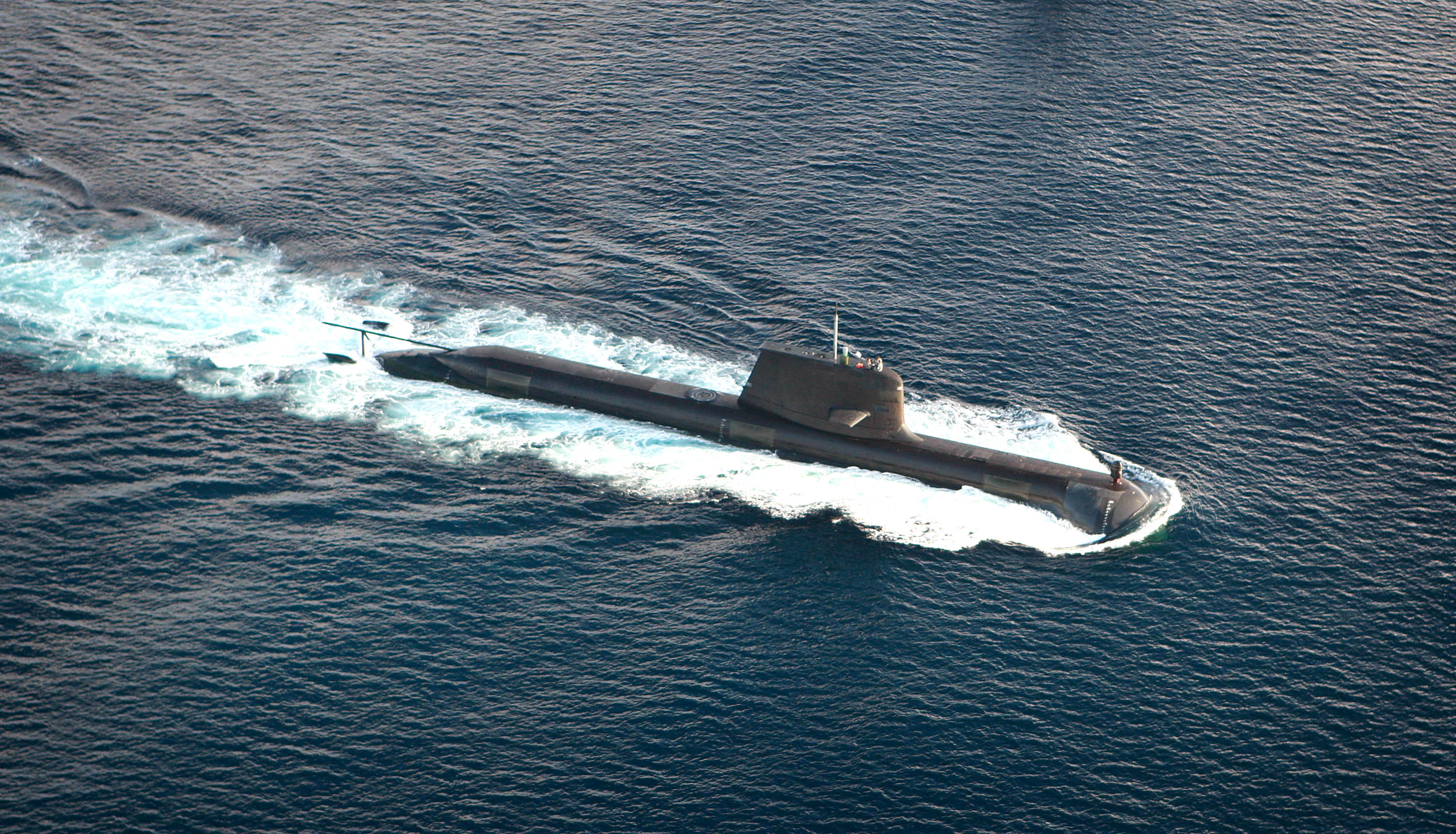 HMAS Dechaineux participating in Exercise Kakadu 2010 off the coast of Darwin.