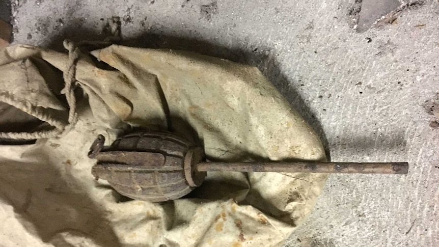 Grenade found in Northbridge