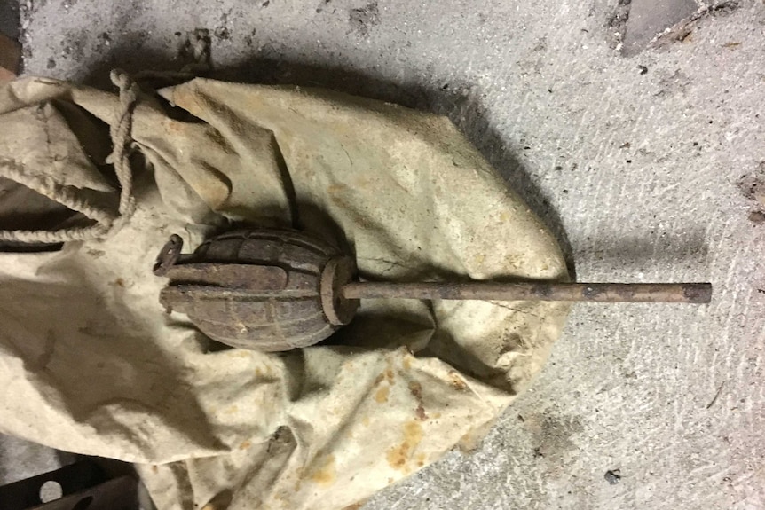 Grenade found in Northbridge