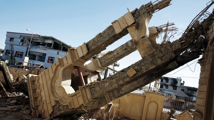 Qaraqosh devastation