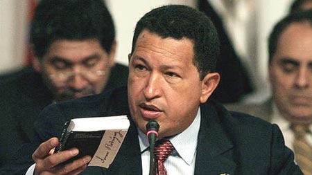 Mr Chavez implied he would not stay in Cuba for long.