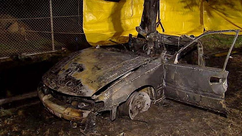 The car in which four people were killed