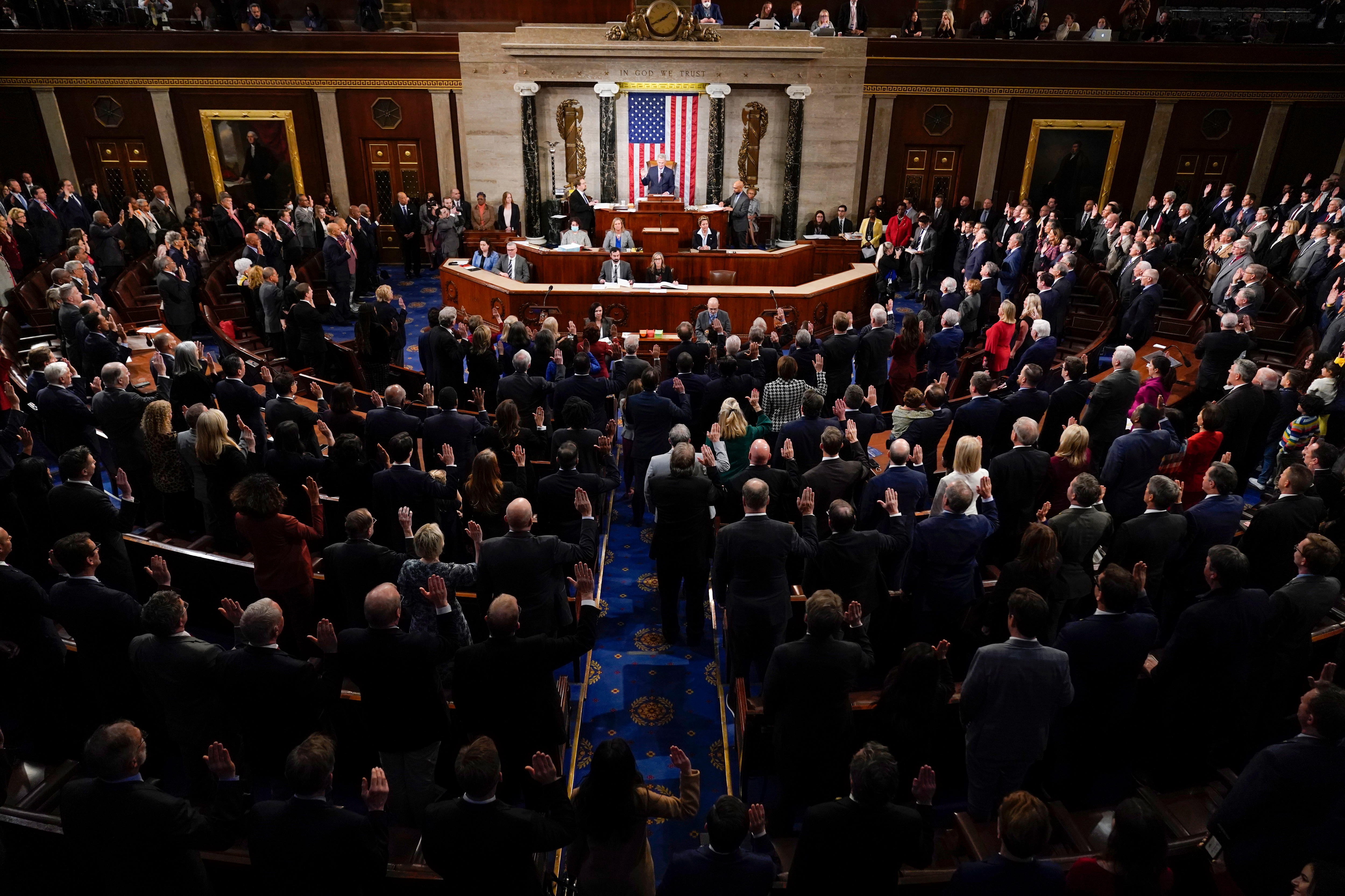 Republican Kevin McCarthy battled 15 rounds to finally US House