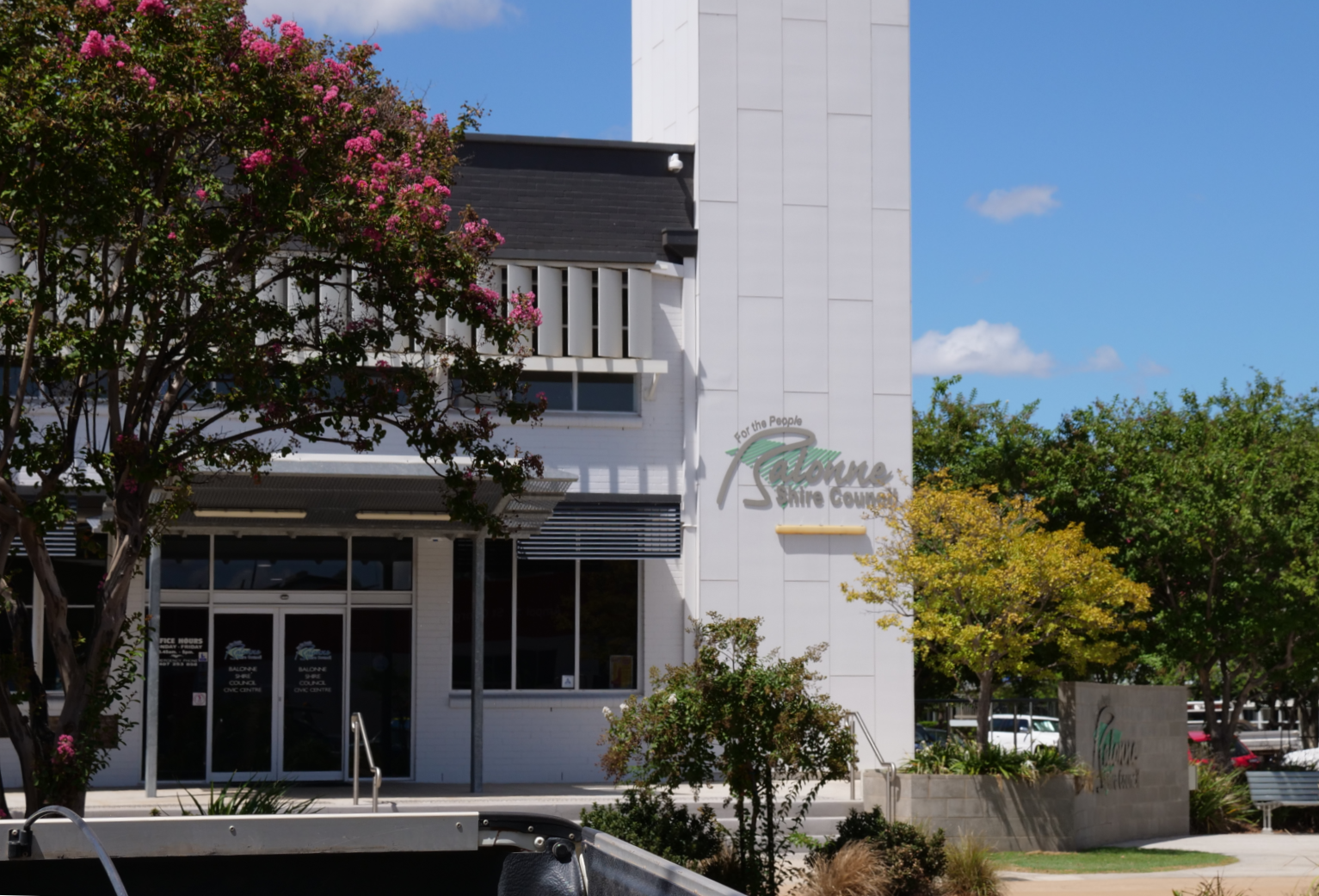Toma exterior del Ayuntamiento de Balonne Shire