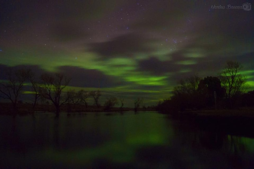 Aurora Australis over Evandale Tasmania