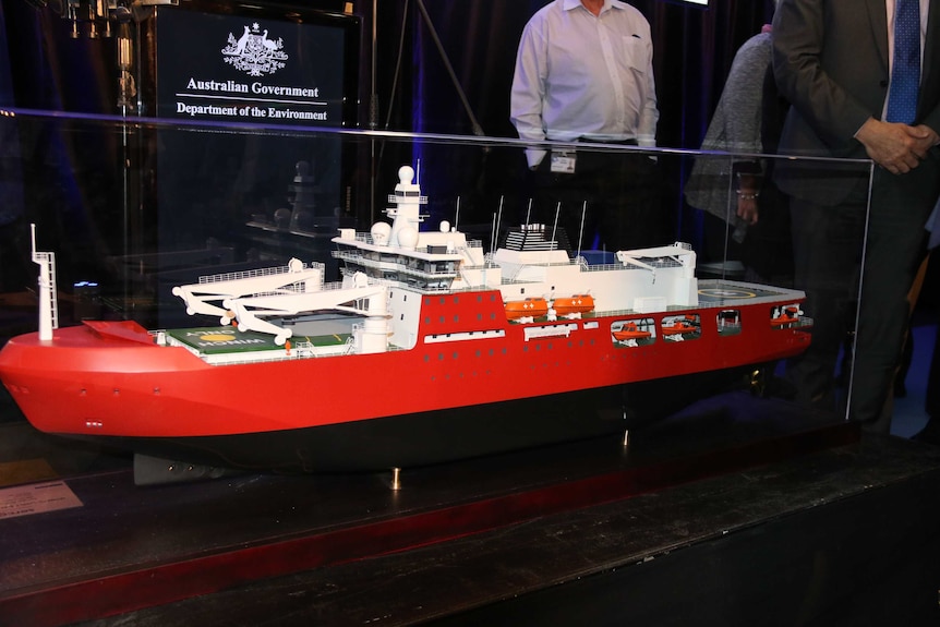 Model of proposed replacement of the Aurora Australis