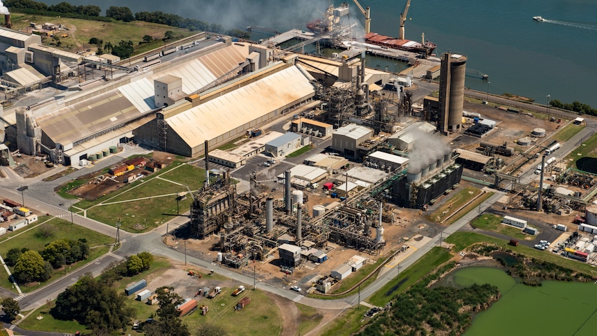La planta de Gibson Island está ubicada en Brisbane.