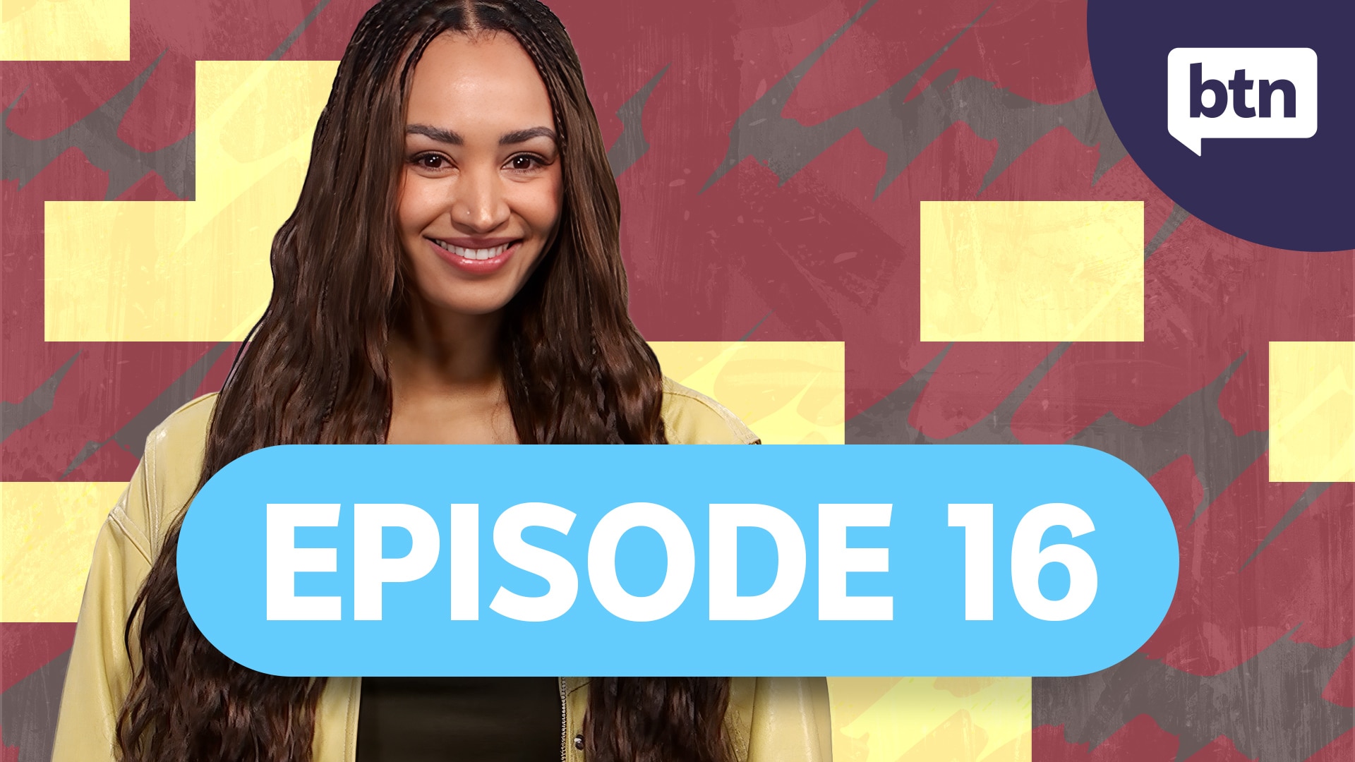 Amelia smiles to camera. Episode 16.