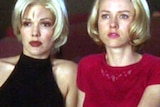 Laura Harring and Naomi Watts in Mulholland Drive.