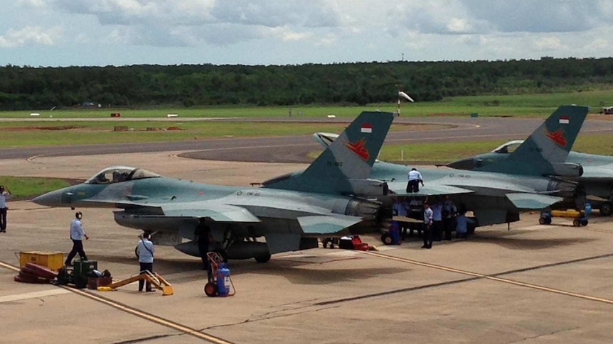 Indonesian F-16 jets