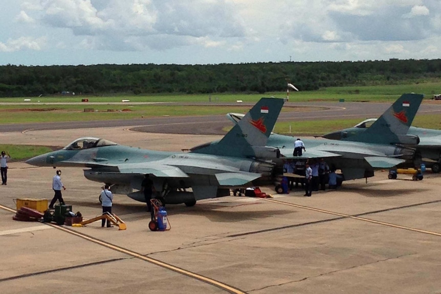 Indonesian F-16 jets