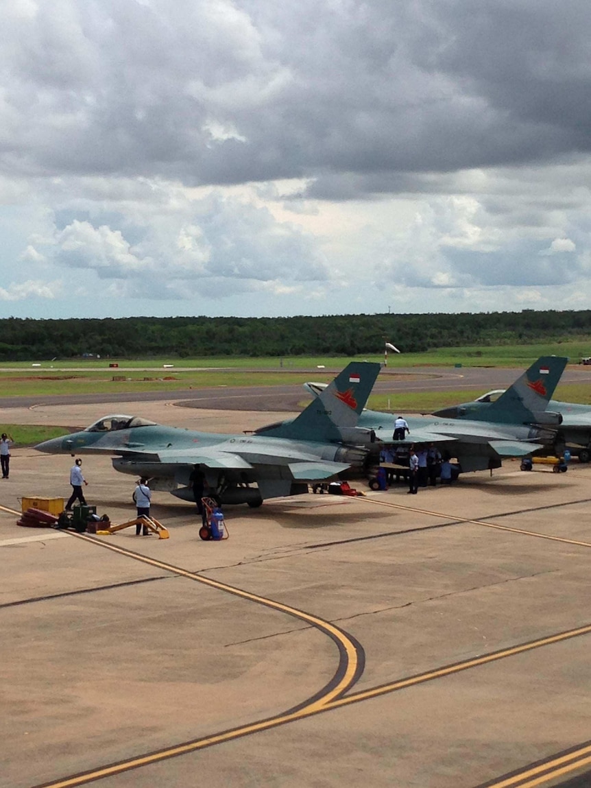 Indonesian F-16 jets