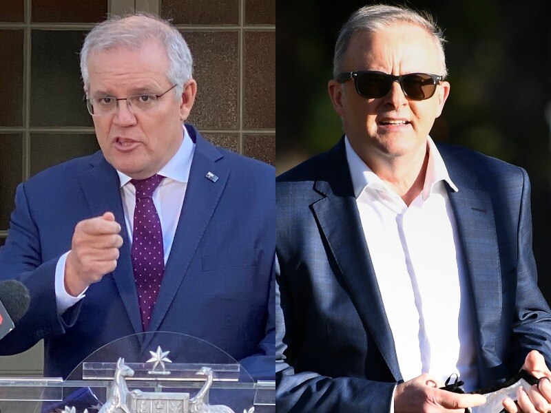 Covid Locks Down Scott Morrison While Anthony Albanese Hits The Road Abc News