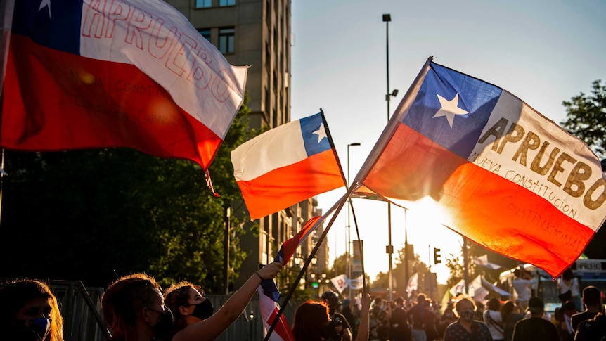 Demonstrations for Chile's constitution