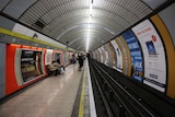 Baker Street Tube station in London.