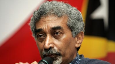 East Timorese Prime Minister Mari Alkatiri.