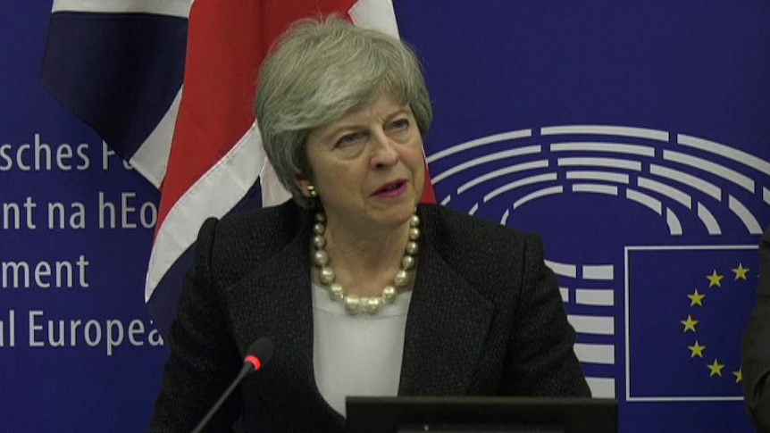 Theresa May says the Government has improved the Brexit deal.