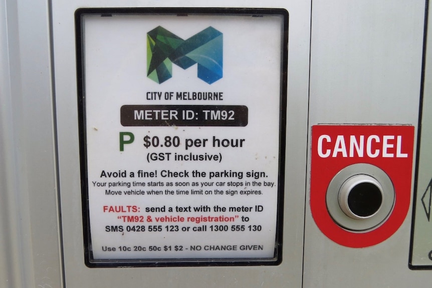 Melbourne parking metre