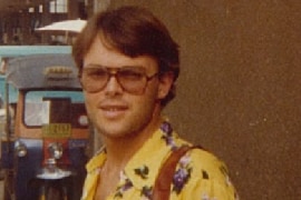 A photo of Ante "Tony" Yelavich wearing a yellow shirt and sunglasses