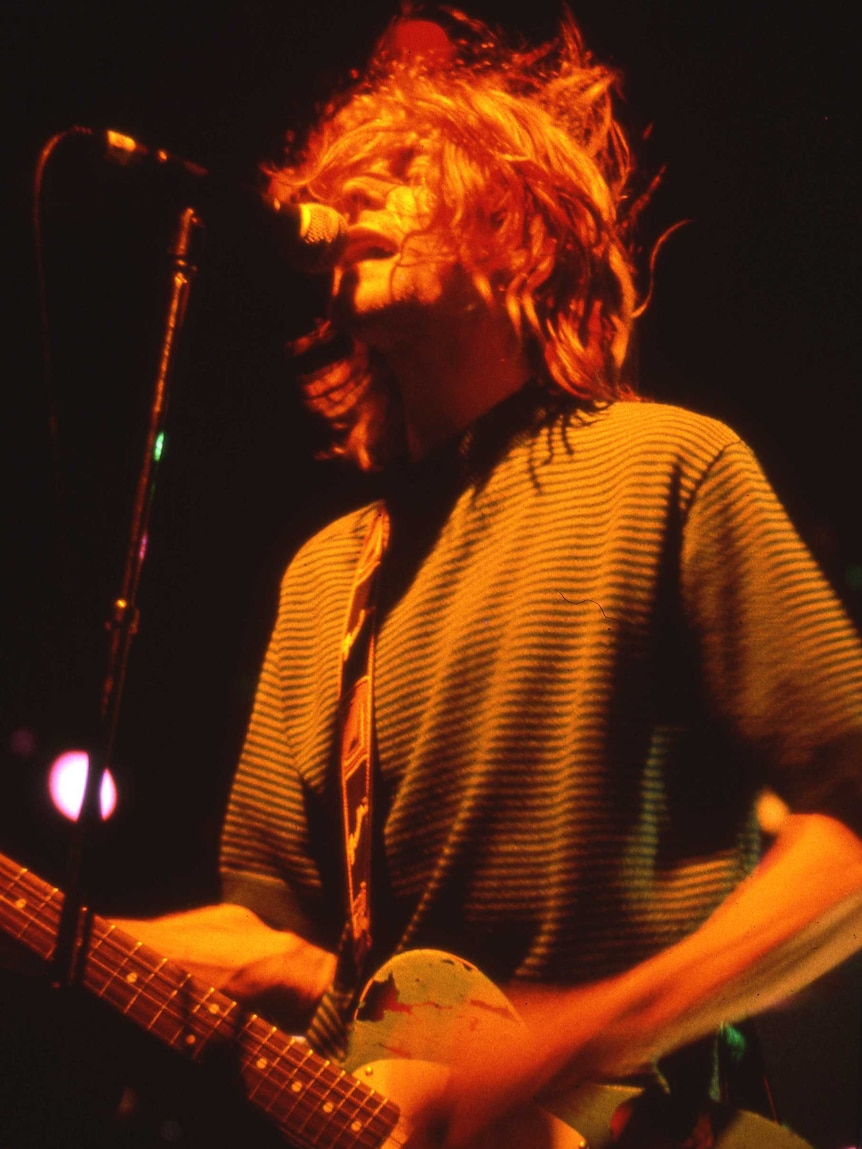 Nirvana play at the 1992 Big Day Out
